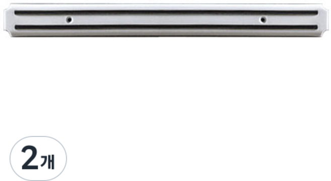 Bazaar 大型磁吸式刀架 48cm, 白色, 2個