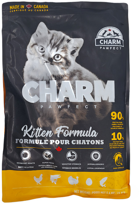 CHARM 野性魅力 小顆粒貓糧 幼貓配方, 雞肉, 5.4kg, 1袋