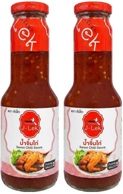 J-Lek 泰式甜辣椒醬, 390g, 2瓶
