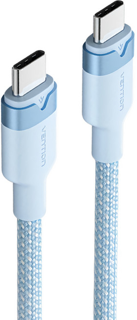 VEnTIOn 威迅 USB-C to USB-C 充電線, 藍色, 1條, 2m