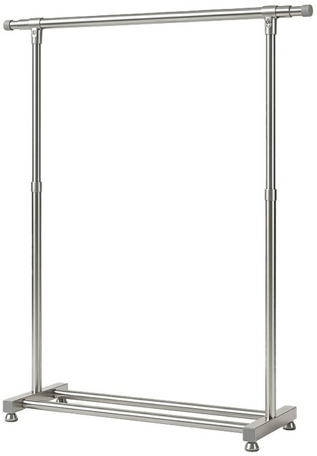 京太陽 150cm 單桿不鏽鋼曬衣架, 可擴展, 1個, Silver