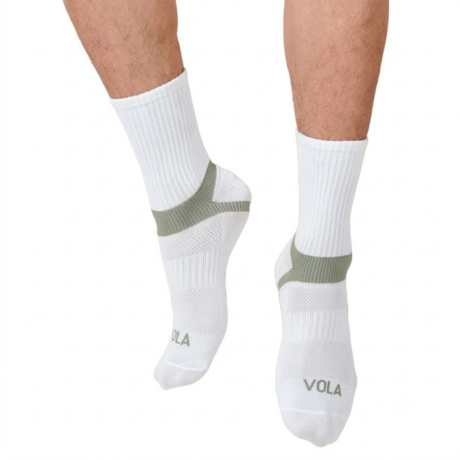 VOLA 維菈 消臭足弓3/4長襪 1雙