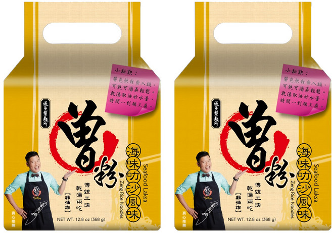 曾粉 海味叻沙風味, 368g, 2袋
