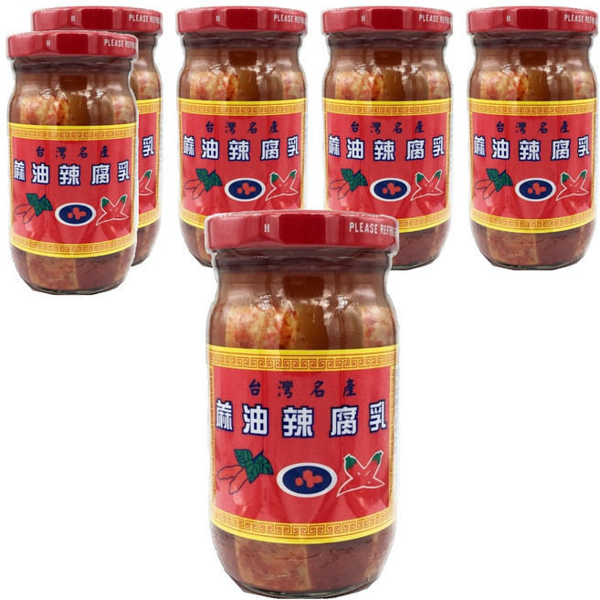 大全 蔴油辣腐乳, 230g, 6罐