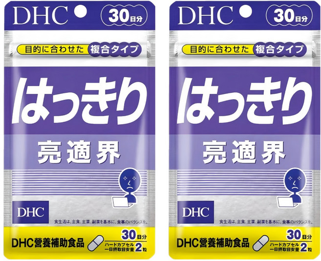 DHC 台灣公司貨 亮適界 30日份, 23.2g, 60顆, 2包