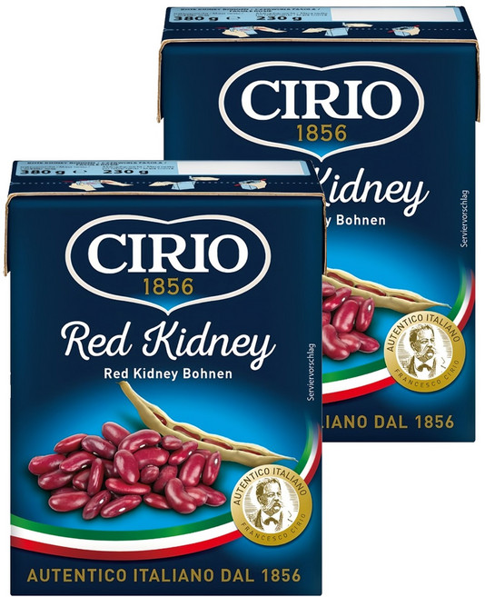 CIRIO 紅腰豆, 2個, 380g