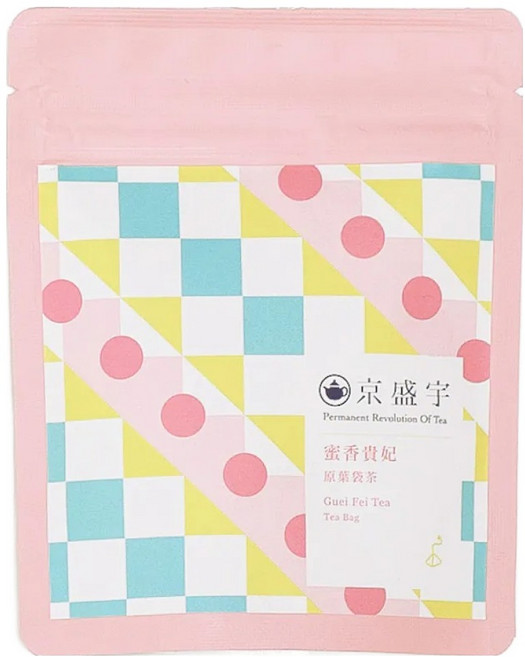 京盛宇 蜜香貴妃 原葉袋茶隨行包, 2.5g, 7包, 1袋