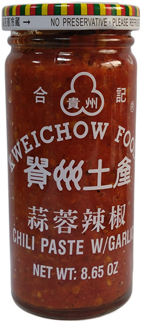 合記貴州 蒜蓉辣椒, 245g, 1罐