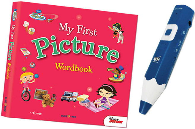 bluentree Rainbow B SayPen 64G 藍色 + 迪士尼首本圖畫字典 My Picture Wordbook 套組