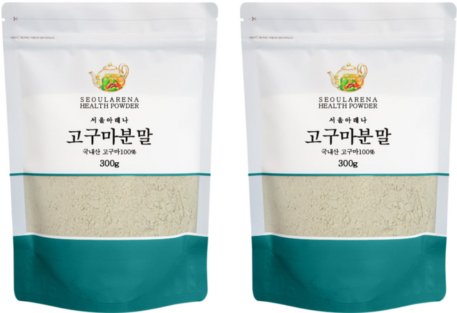 首爾競技場紅薯粉, 300g, 2個