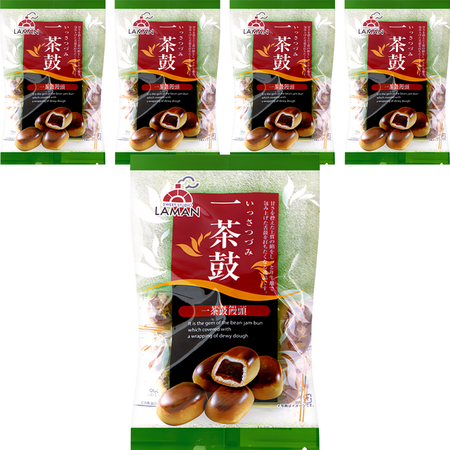 LAMAN 拉曼 茶鼓饅頭, 150g, 5袋