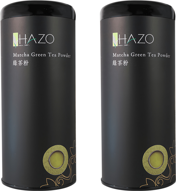 HAZO 綠茶粉, 100g, 1入, 2罐