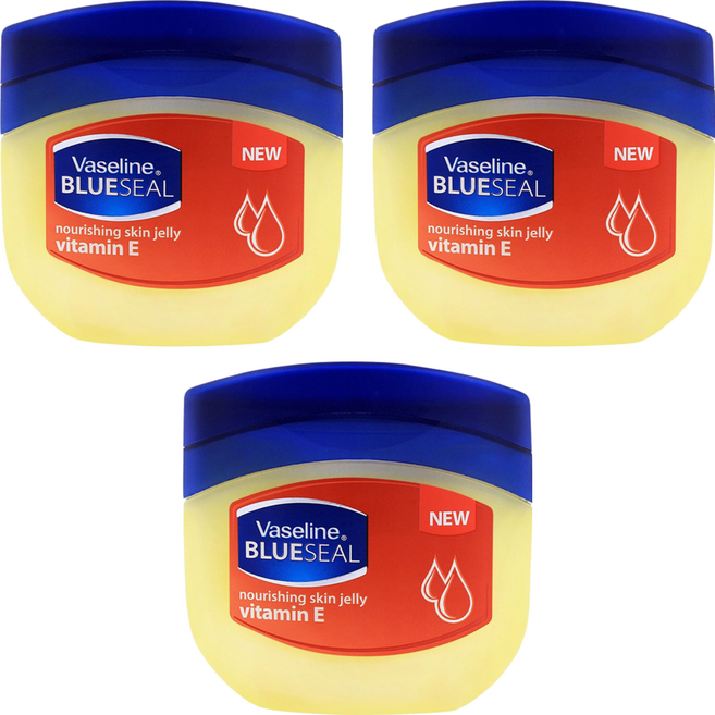 Vaseline 凡士林 潤膚膏 維他命E, 3罐