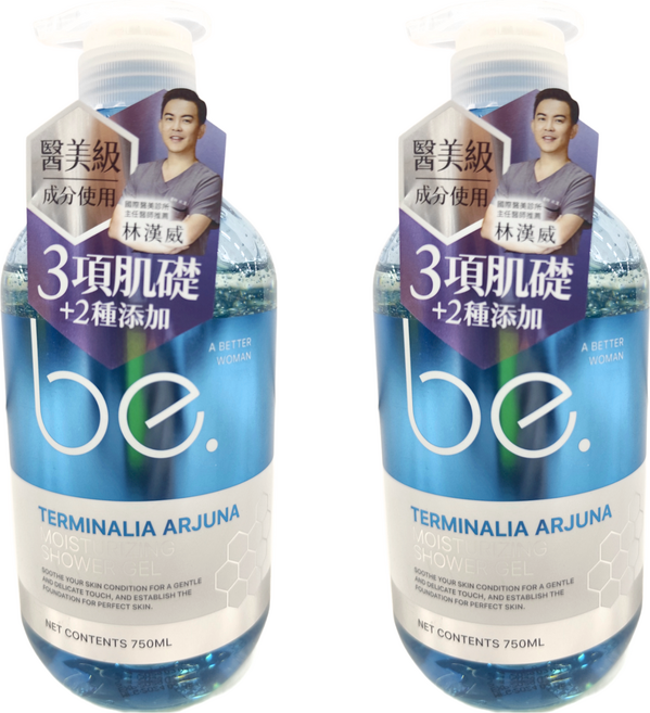 be. 碧映 柔膚潤澤沐浴露, 750ml, 2瓶