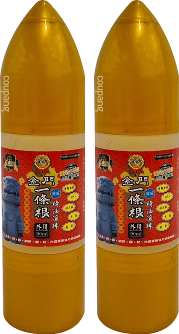 松田生技 金牌 一條根精油滾珠, 90ml, 2支