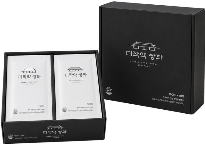 Deojagyakssanghwa 由韓藥師開發的雙和茶, 10片, 100ml, 1個