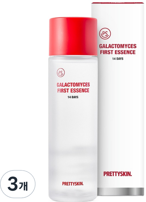PRETTYSKIN. 酵母肌理提亮平衡前導精華, 150ml, 3瓶