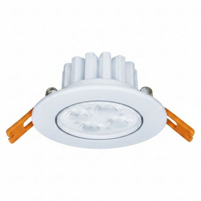 DANCELIGHT 舞光 LED 7.5cm 5W 歡笑崁燈 3000K 黃光, 1個
