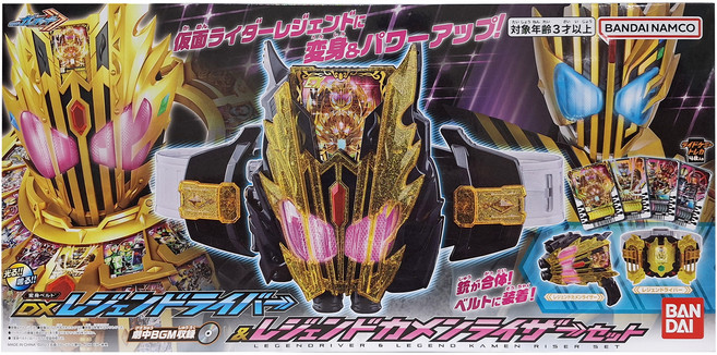 BANDAI 假面騎士GOTCHARD DX 里贊多變身腰帶 昇華器 3歲以上適用, 多色, 1盒