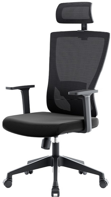 SEAT SET 辦公椅 Y20 黑框黑網, 黑色
