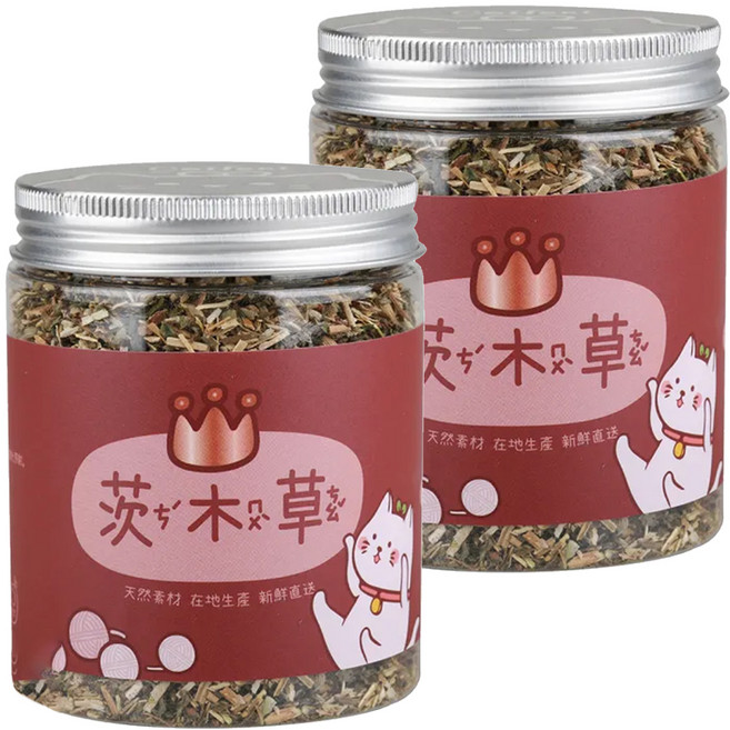 Catfeet 茨木草 特級貓薄荷 銅大罐, 貓薄荷, 70g, 2罐