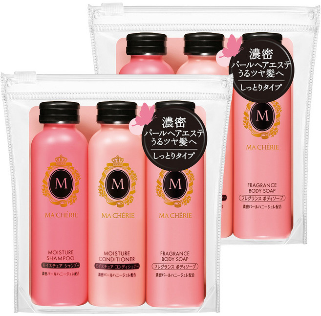 MA CHERIE 瑪宣妮 輕巧旅行組, 150ml, 2組