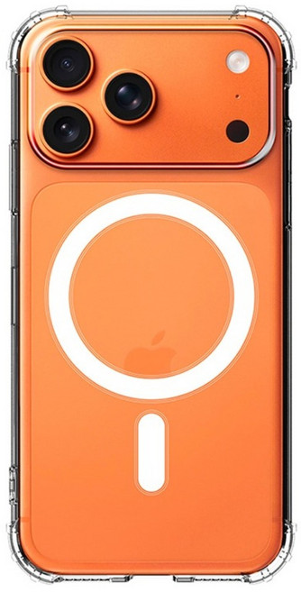 YADI 亞第 Apple iPhone 17 Pro Max 6.9吋 透明 磁吸 空壓 TPU 手機保護殼 智慧型手機 MSB4-AP-IP17PROMAX 完整品瑕疵換新保固