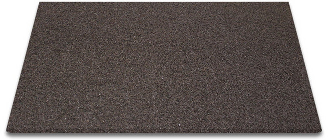 SOONSOO 線圈玄關墊 90 x 60 cm 厚度 12mm, 巧克力色, 1個