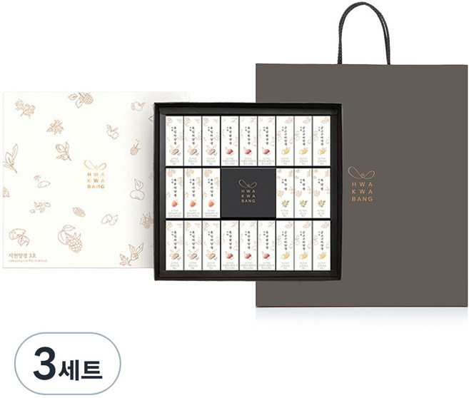 HWA KWA BANG 智賢羊羹組合3號 + 購物袋, 1.08kg, 3套