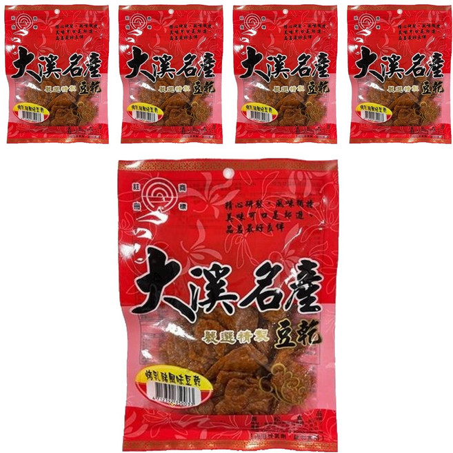 三元 豆乾 烤乳豬風味, 100g, 5包