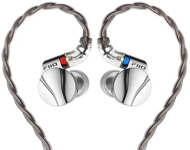 FIIO 飛傲 Wired 入耳式 耳機 鋁鎂合金球頂振膜 單動圈 可換線 銀色 FD15