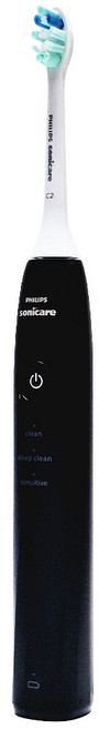 PHILIPS 飛利浦 Sonicare 舒適清潔音波電動牙刷, 量子黑, 1個, HX5070/01