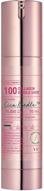 VT 台灣公司貨 Reedle SHOT 老虎粉 膠原蛋白微晶精華 100, 50ml, 1盒