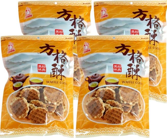 品味食族 方格酥, 180g, 4包