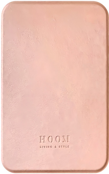 HOOM 禾慕生活 奶油隨身鏡化妝鏡 20.5 x 15.1cm, 1個, 草莓歐蕾