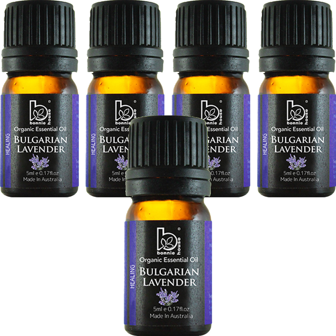 BONNIE HOUSE 植享家 精油 保加利亞薰衣草, 5件, 5ml, 薰衣草