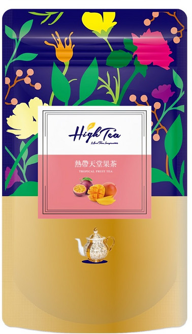 High Tea 伂橙 熱帶天堂果茶, 3.5g, 12包, 1袋