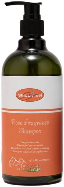宣美 Shiuan Mei 玫瑰香氛 洗髮精, 500ml, 1瓶