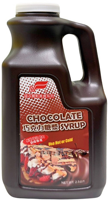 FUFANN 福汎 巧克力糖漿, 2.5kg, 1瓶