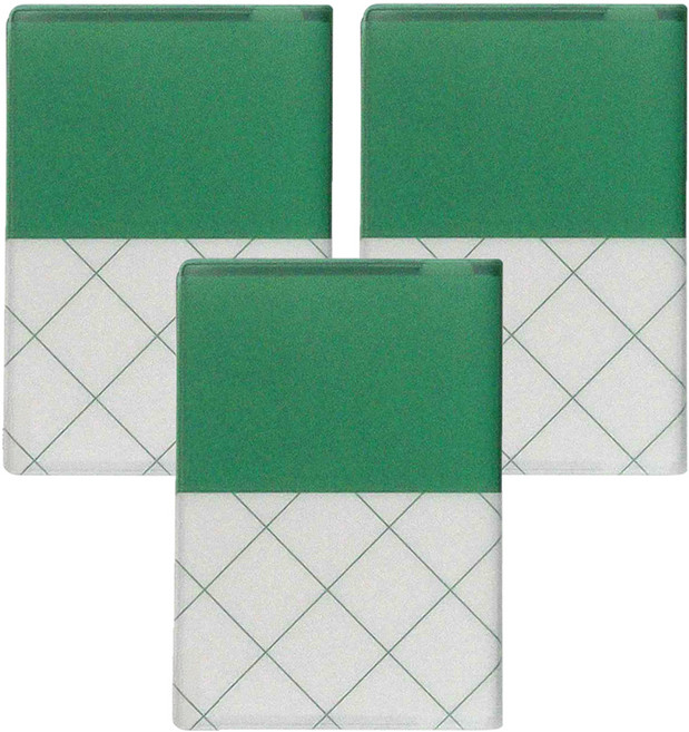 KING JIM HITOTOKI NOTE 手帳筆記本 HN-PS02 拼色 133 x 94 x 8mm 護照尺寸, 綠色 + 白色, 3本