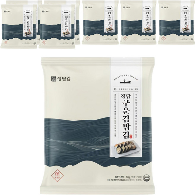 飯捲用烤海苔, 22g, 8包