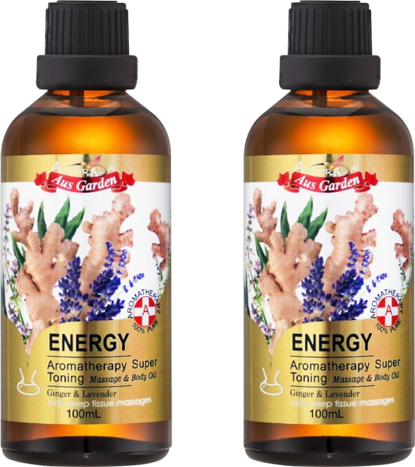 Aus Garden澳維花園精油 A701 生薑活絡按摩, 100ml, 2瓶