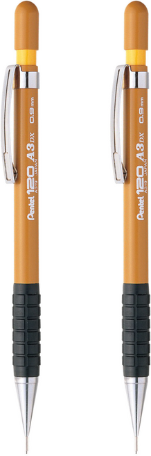 Pentel 飛龍文具 自動鉛筆 A319-Y 0.9, 0.9mm, 2支