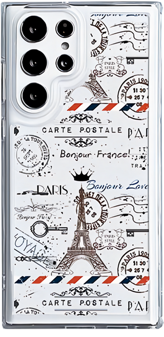 MOOTUN 沐盾 Samsung S24 Ultra 四角掛繩 手機殼 TPU/PC 鐵塔郵戳