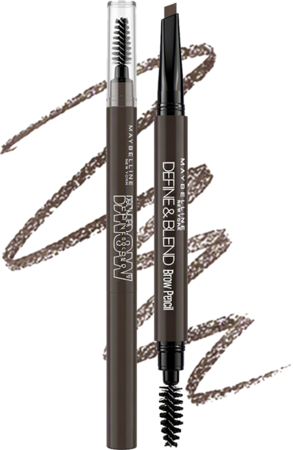 MAYBELLINE 媚比琳 台灣公司貨 武士道塑型眉筆 0.16g, 灰棕色, 1支
