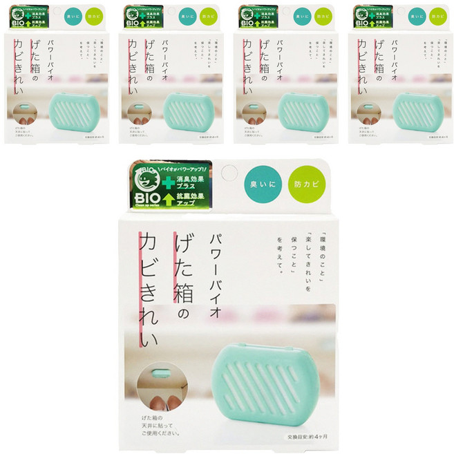 COGIT POWER BIO 長效鞋櫃專用防霉除臭除濕貼, 5盒