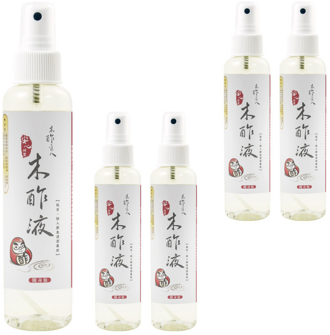 DAWOKO 木酢達人 精餾木酢液原液, 150g, 5瓶