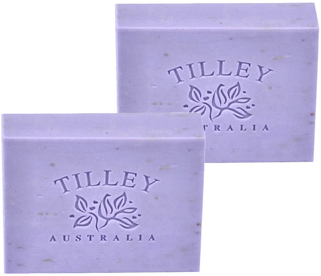 TILLEY 緹莉 經典香皂 塔斯馬尼亞薰衣草, 100g, 2個
