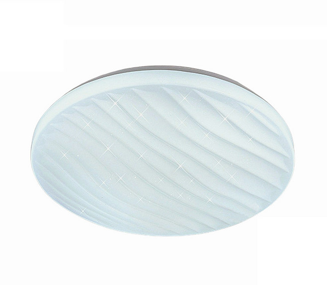 LED 52W 四段調光臥室吸頂燈 V2893F52Y, 波浪星空 白色