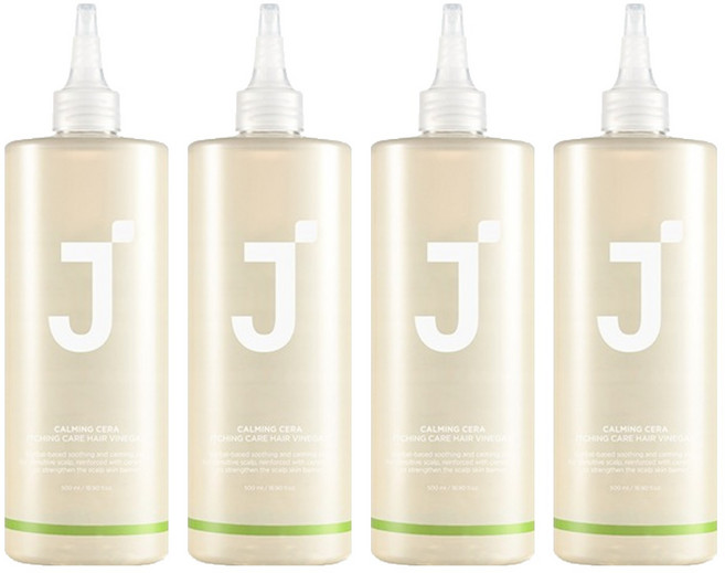 J'SOOP 清涼頭皮護髮醋, 4個, 500ml